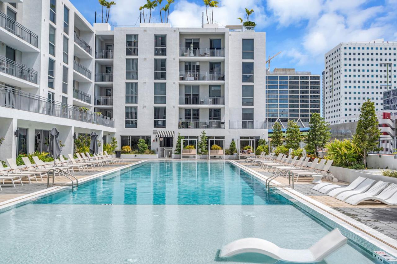 Апартаменты Modern Unit In Downtown Miami With Free Parking Экстерьер фото