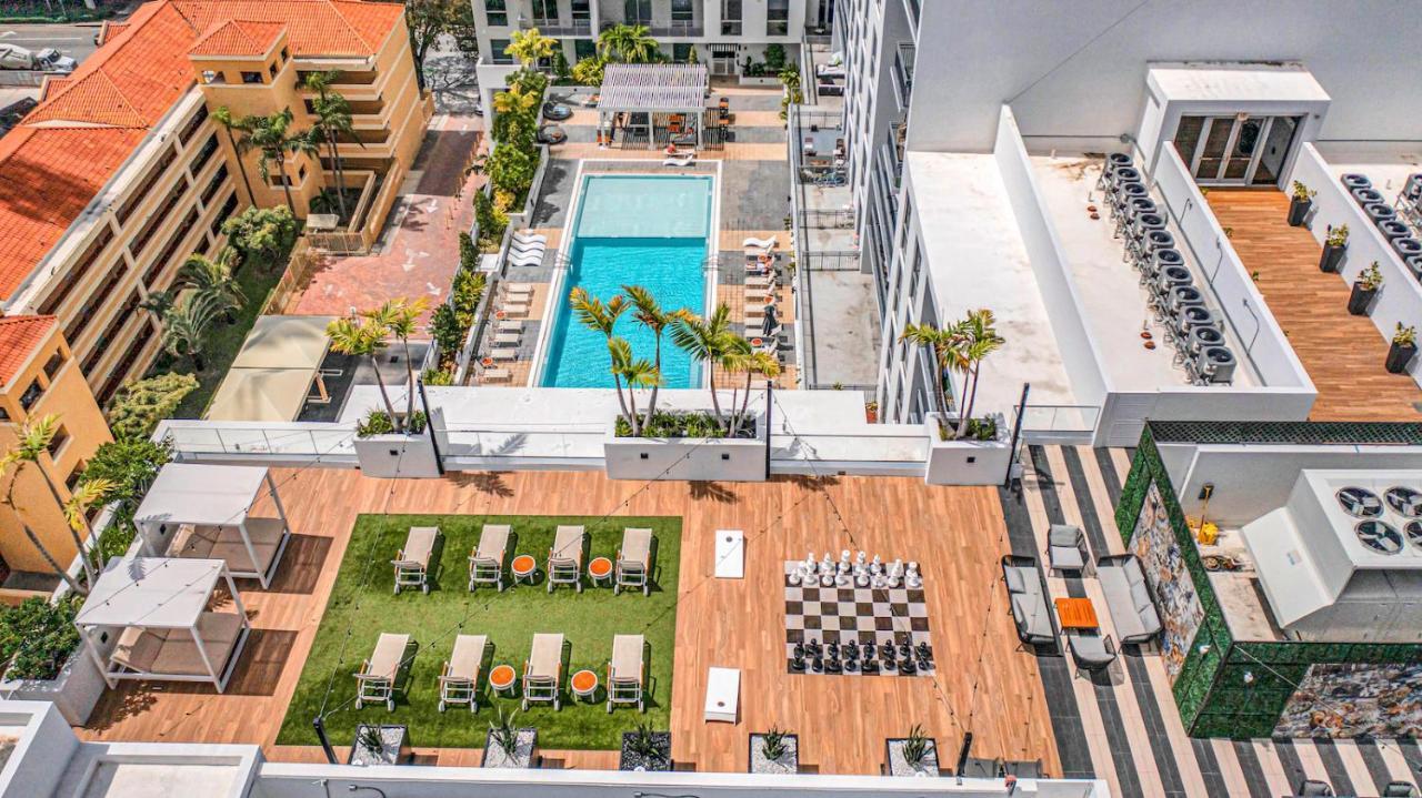 Апартаменты Modern Unit In Downtown Miami With Free Parking Экстерьер фото