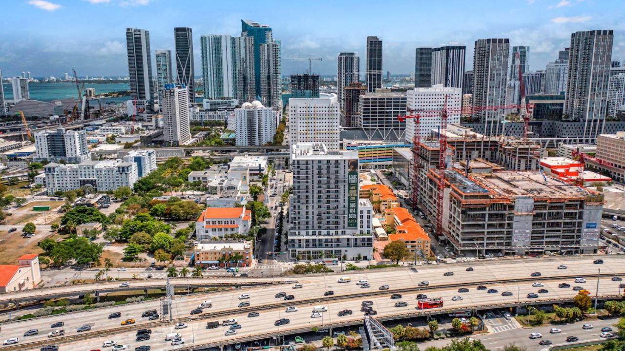 Апартаменты Modern Unit In Downtown Miami With Free Parking Экстерьер фото