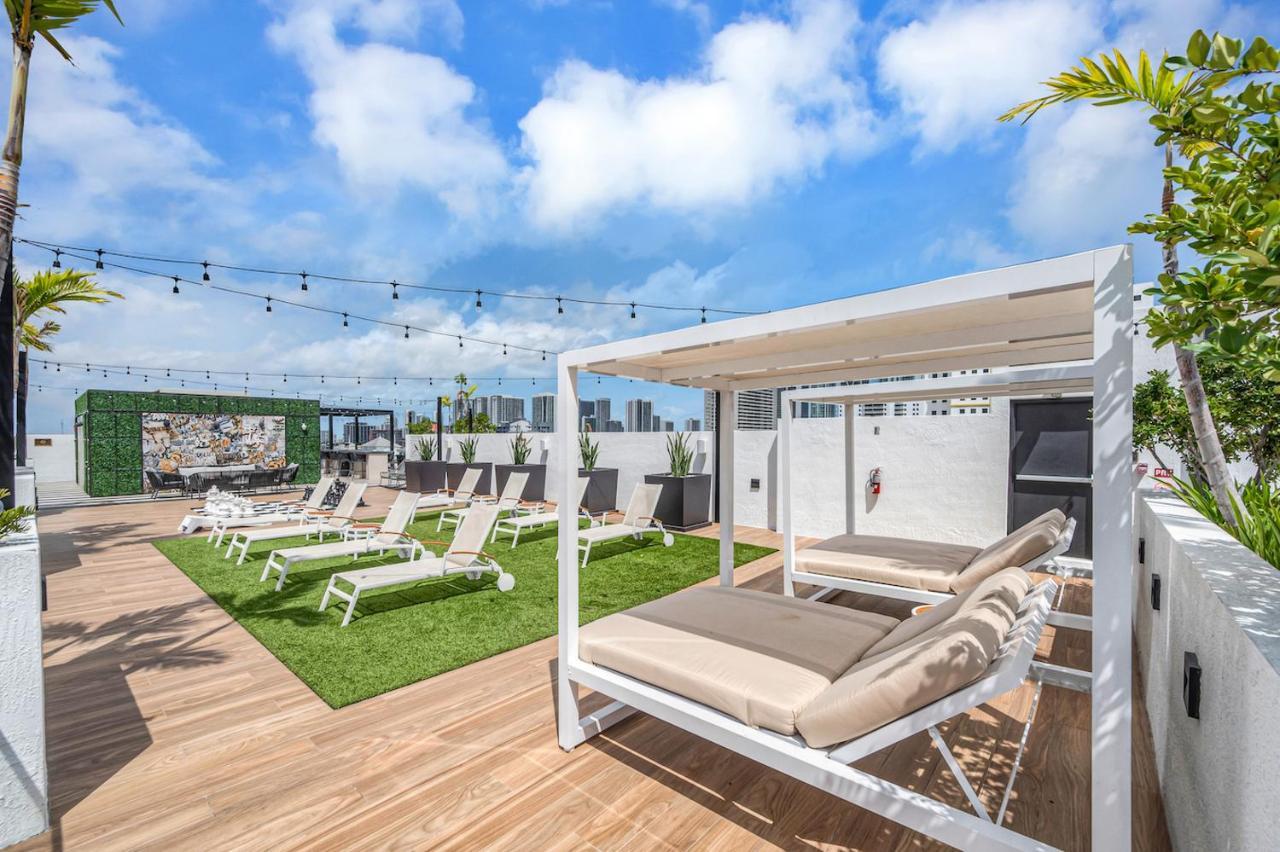 Апартаменты Modern Unit In Downtown Miami With Free Parking Экстерьер фото